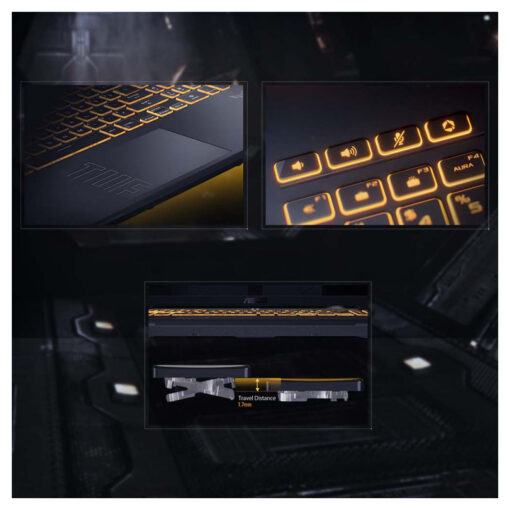 ASUS TUF Gaming F16 FX607VU Intel Core 5 Processor 210H 4.8 GHz NVIDIA GeForce RTX 3050 Laptop GPU 6GB GDDR6 16-inch FHD+ 144Hz - Image 6