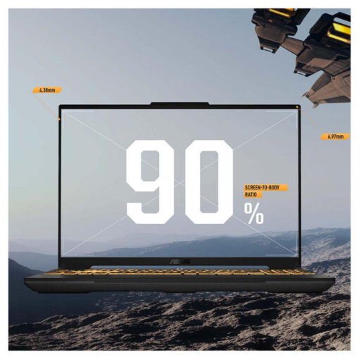 ASUS TUF Gaming F16 FX607VU Intel Core 5 Processor 210H 4.8 GHz NVIDIA GeForce RTX 3050 Laptop GPU 6GB GDDR6 16-inch FHD+ 144Hz - Image 7