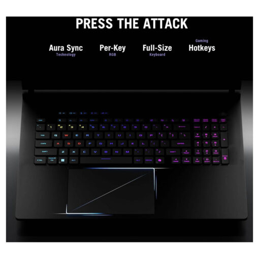 Laptop ROG Strix SCAR 16 Intel Core Ultra 9 275HX Processor Up to 5.4 GHz, NVIDIA GeForce RTX 5080 Laptop GPU 16GB GDDR7 16-inch 2.5K 240Hz IPS ROG Nebula Display - Image 2