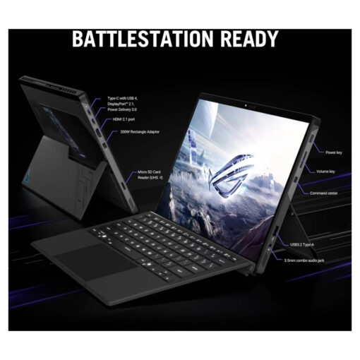 Laptop ASUS ROG Flow Z13 2-in-1 Gaming Notbook AMD Ryzen AI MAX+ 395 Processor Up to 5.1GHz AMD XDNA NPU up to 50TOPS 13.4-inch 2.5K 180Hz Touch - Windows 11 Home - Image 4