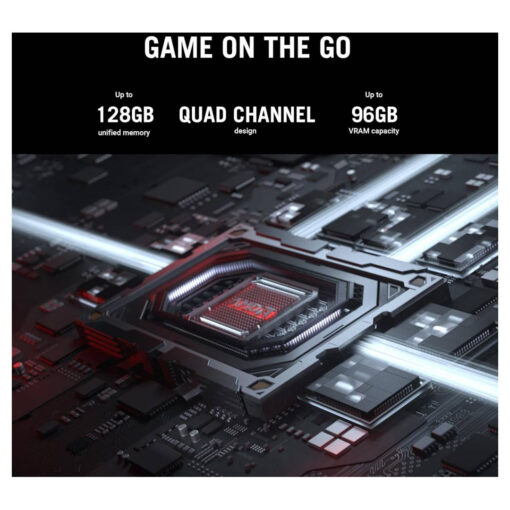 Laptop ASUS ROG Flow Z13 2-in-1 Gaming Notbook AMD Ryzen AI MAX+ 395 Processor Up to 5.1GHz AMD XDNA NPU up to 50TOPS 13.4-inch 2.5K 180Hz Touch - Windows 11 Home - Image 6
