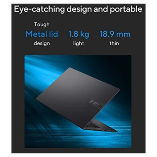 Laptop ASUS Vivobook 16X Intel Core i5-12500H Processor NVIDIA RTX 2050 4GB GDDR6 16GB DDR4 (Customized) 16.0-inch WUXGA 144Hz  Windows 11 Home - Indie Black - Image 3