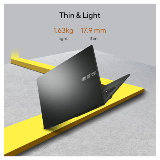 Laptop ASUS Vivobook 16 Ryzen 7 7730U 16.0 FHD+ Slim military-grade standard 16GB DDR4 Customized - Indie Black 7th Generation - Image 3