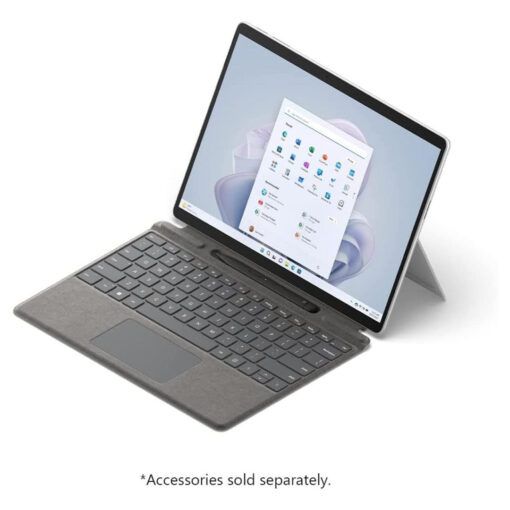 Microsoft Surface Pro 9 2 in 1 Tablet, 13 PixelSense Flow Display, Intel Core i7-1265U, 16GB RAM, 512GB SSD, Intel Iris Xe Graphics, Bluetooth, Wi-Fi Only, Win11 Pro, Platinum - Image 8