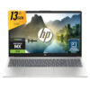 HP Laptop 15-fd0371nia 13th Gen Intel Core i7-1355U 10-Cores, 512GB, 16 GB DDR4 (Customized), 15.6 FHD IPS Micro Edge – Natural Silver