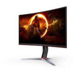 Alternative view of AOC 23.6″ FHD Curved Gaming Monitor (C24G2)