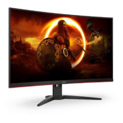 Alternative view of AOC 31.5″ FHD Curved Gaming Monitor (C32G2ZE)