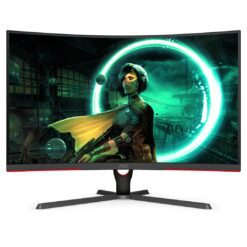 AOC 31.5″ QHD Curved Gaming Monitor (CQ32G3SE)