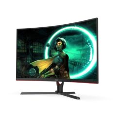 Alternative view of AOC 31.5″ QHD Curved Gaming Monitor (CQ32G3SE)