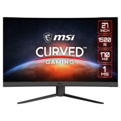 MSI G27C4 E2, 27″ Curved Gaming Monitor, 1920 x 1080 (FHD), VA, 170Hz, Adaptive Sync, HDMI, Displayport