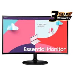Samsung 24″ C360 Full-HD Curved Monitor – 75Hz