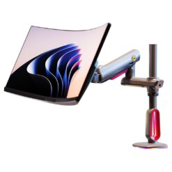 NB ERGONOMIC L70 Gaming Monitor Arm for 32 to 60 inch Screens – Heavy Duty Mount