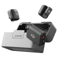 DJI Mic Mini (2 TX + 1 RX + Charging Case) – Wireless Lavalier Microphone