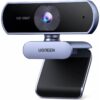 UGREEN 1080P Webcam with Microphone Full HD USB Web Camera 85 FOV Noise-Canceling Plug and Play Auto Light Correction Video Webcam