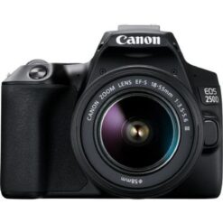 Alternative view of Canon EOS 250D EF-S 18-55mm f 35-56 III SLR Camera Kit 241 MP CMOS 6000 x 4000 pixels Black
