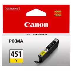 Canon CLI-451Y Yellow Ink Cartridge 6526B001AA