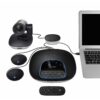 Logitech GROUP Video Conferencing Bundle with Expansion Mics for Mid to Large-sized Meeting Rooms with Extension Microphones