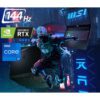 Laptop MSI Cyborg 15 A13UC Intel Core i7-13620H RTX 3050 4GB DDR7 16 GB DDR5 512 GB M2 SSD 156 144Hz IPS FHD - Translucent Black