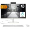 HP AIO All-in-One Desktop PC 24-cr0024ne Intel Core i7-1355U 16 GB DDR4 512GB SSD 24-inch FHD Display IPS micro-edge Touch Screen White 13th Generation