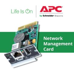 Device monitoring and management Network Management Cards NMC3 for Easy UPS On-Line secure remote UPS monitoring and management