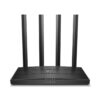 TP-Link Archer C80 AC1900 Dual Band Wireless Wi-Fi Speed Up to 1300 Mbps 5 GHz 600 Mbps 24 GHz Full Gigabit High-Performance WiFi 12GHz CPU MU-MIMO Router Black