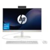 HP AIO All-in-One 24-cr0042ne PC 13Gen Intel Core i5 1335U 10-Cores 8GB RAM DDR4 Upgradable 512 GB SSD 24 IPS FHD Display - White