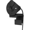 Logitech Brio 300 Full HD Webcam with Privacy Shutter Noise Reduction Microphone USB-C Certified for Zoom Microsoft Teams Google Meet Auto Light Correction - Graphite