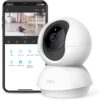 TP-Link Tapo Pan Tilt Security Camera for Baby Monitor Motion Detection 1080P 2-Way Audio Night Vision Works with Alexa Google Home