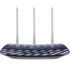 TP-Link AC750 Dual Band Wireless Cable Router 4 10 100 LAN 10 100 WAN Ports Support Guest Network and Parental Control 750Mbps Speed Wi-Fi 3 Antennas Archer C20 Blue 24 GHz