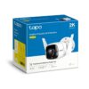 TP-Link Tapo Outdoor Security Wi-Fi Camera Ultra-High-Definition Video 2K Resolution Wired or Wireless Networking Advanced Night Vision Two-Way Audio Sound and Light Alarm