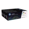 HP 305A Cyan Magenta Yellow Orginal Toner Cartridge CF370AM 3 Pack