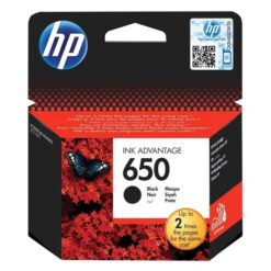 HP 650 Black Original Ink Cartridge Advantage CZ101AE