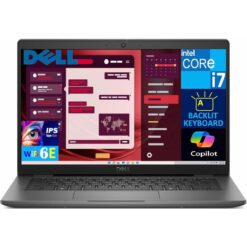 Dell Latitude 3450 Business Laptop 140 IPS FHD Display Intel i7-1355U 16GB DDR5 Customized 512GB SSD Intel Iris Xe Backlit KB WiFi 6E Webcam Bluetooth 53 - Gray
