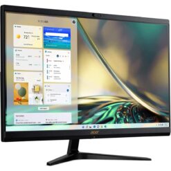 Alternative view of Acer Aspire All-in-One AIO C24-1700 Slim 12Gen Intel Core i3 1215U 12GB DDR4 Customized 512 SSD 24 FHD IPS Monitor Wi-Fi 6 BT 50 USB Wired Keyboard and Mouse - Black
