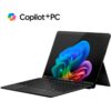 Microsoft Copilot PC Surface Pro Tablet with Keyboard 13 LCD PixelSense Flow Touch Display Qualcomm Snapdragon X Plus 16GB RAM 512GB SSD Qualcomm Adreno GPU Windows 11 Black