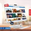 Lenovo All-in-one Desktop IdeaCentre AIO 3 24IAP7 Intel Core i7-13620H NVIDIA GeForce MX550 4GB 238 FHD 1920x1080 IPS 250nits Anti-glare Touch Screen White