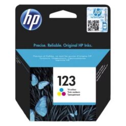 HP 123 Tri-color Original Ink Cartridge F6V16AE