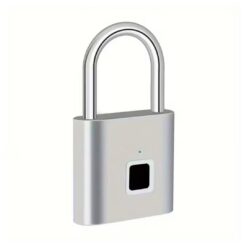 Smart Fingerprint Padlock – USB Rechargeable Biometric Door Lock