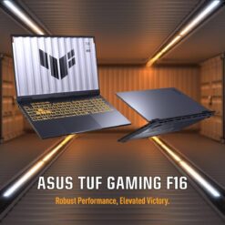 Alternative view of NEW 2025 Laptop ASUS TUF Gaming F16 13th Gen Intel Core i5-13450HX Processor Up to 46 GHz NVIDIA GeForce RTX 5050 Laptop GPU 8GB GDDR7 16-inch FHD 165Hz IPS-level - Jaeger Gray
