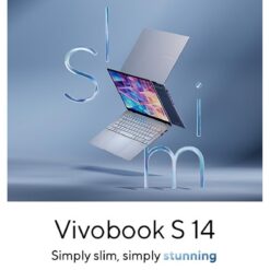 Laptop ASUS VivoBook S14 Super Light with Big Battery Core Ultra 7 256V Processor Intel AI Boost 16GB LPDDR5X 1TB SSD 14 3K OLED 120Hz - Mist Blue