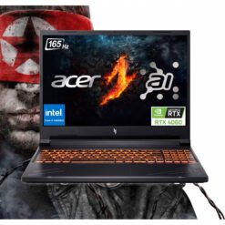 Laptop Acer Nitro V 16 ANV16-71 14TH GEN Intel Core i7-14650HX 520 GHz NVIDIA GeForce RTX 4060 8GB 16GB DDR5 16 IPS ComfyView FHD 165Hz Display