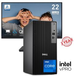 Dell Pro Tower QCT1250 Desktop PC Intel Core i7-14700 vPro 54GHz Processor 20 Core 16GB DDR5 512 SSD Wi-Fi 6E BT 53 - 14th Generation - 3 Year Warranty