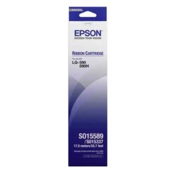 Epson LQ-590 Black Original Ribbon Cartridge S015589