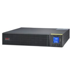 APC Easy UPS On-Line 3kVA 2400W Rackmount 2U 230V 6x IEC C13 1x IEC C19 outlets Intelligent Card Slot LCD without rail kit