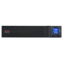 Alternative view of APC Easy UPS On-Line 3kVA 2400W Rackmount 2U 230V 6x IEC C13 1x IEC C19 outlets Intelligent Card Slot LCD without rail kit