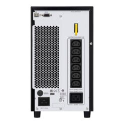 Alternative view of APC Easy UPS 1 Ph On-Line 3kVA Tower 230V 6x IEC C13 1x IEC C19 outlets Intelligent Card Slot LCD