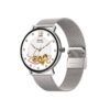 WiWU SW07 Smart Watch IP68 Waterproof Screen Size 132 AMOLED Health Tracking Voice Assistant Multi-Sport Modes Silver - 18 Month Warranty