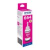 Epson T6643 Magenta Original Ink Bottle Cartridge C13T664340 70ml