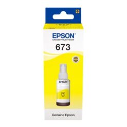 Epson T6734 Yellow Original Ink Bottle Cartridge C13T67344A 70ml