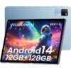 Blackview Tab 60 WiFi Android 14 Tablet Eye Comfort Mode 12GB Ram 4GB physical 8GB virtual 128GB Storage 101-inch HD Plus - Grey with Bluetooth Keyboard